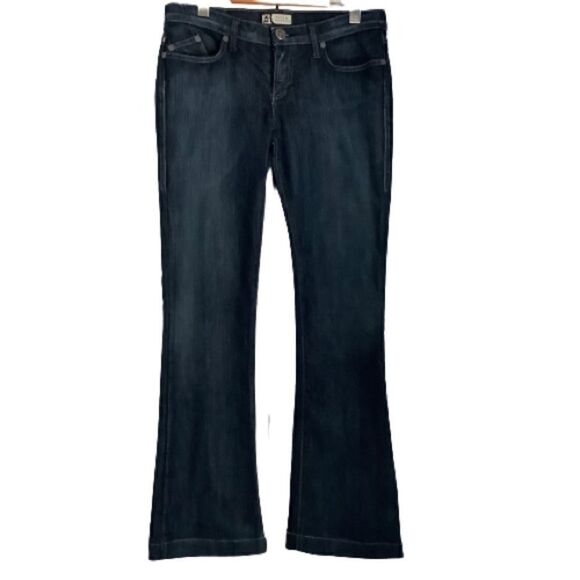 ROCK & REPUBLIC DARK WASH BOOTCUT JEANS SZ 29‎ - Picture 1 of 12